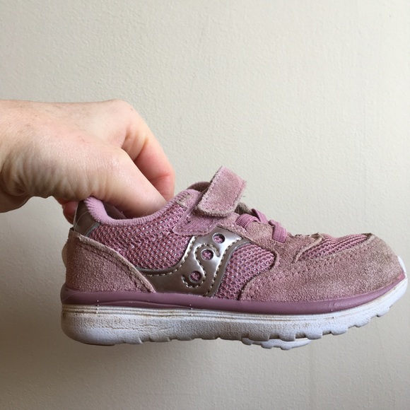 Toddler Pink Saucony Sneakers 5T - Picture 3 of 3